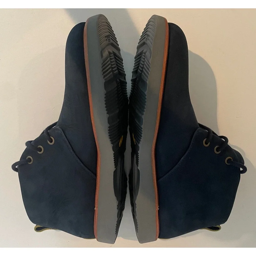 Samuel Hubbard Hubbard Mens Re Boot Navy Nubuck Leather Chukka Boot Vibram 9
